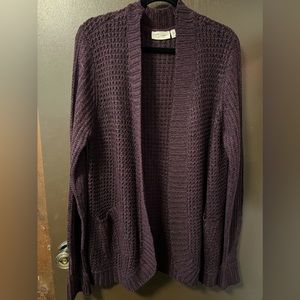 Open front cardigan